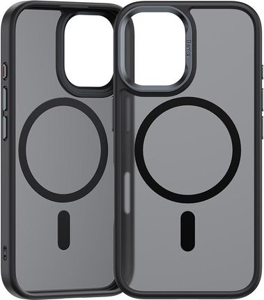 Benks Etui Magnetic Mist Metal Frame Do Iphone 16 Plus Szary - zdjęcie 2