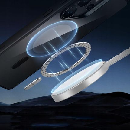 Etui Esr Do Galaxy S25 Ultra Do Magsafe Mocne Ochronne Plecki Szkło 9H - zdjęcie 4