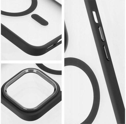 Futerał Matte Mag Cover Kompatybilny Do Magsafe Do Samsung S25 Ultra Czarny - zdjęcie 2