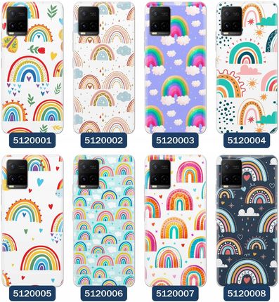Etui Do Vivo Y21 Y21S Y33S Tęczowe Tęcza Rainbow - zdjęcie 3