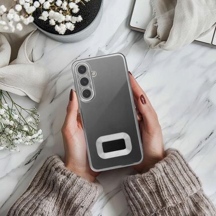 Futerał Glam Do Samsung S25 Ultra Srebrny - zdjęcie 2