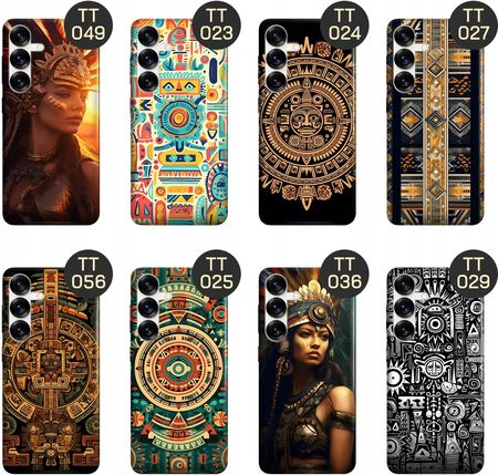 Etui Do Samsung Galaxy S25 Azteckie Aztec Aztecy Obudowa Pokrowiec - zdjęcie 4