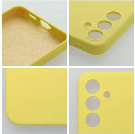 Futerał Silicone 2Mm Do Honor X7A Żółty - zdjęcie 3