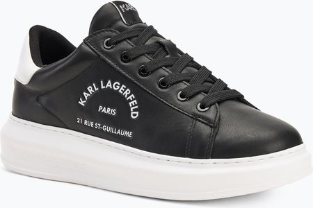 Buty męskie KARL LAGERFELD Kapri Maison black leather Wiosna 2025
