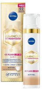Krem Nivea Cellular Luminous630 Anti-Pigmentflecken Cc-Fluid Lsf 30 Fluid Do Twarzy 40Ml