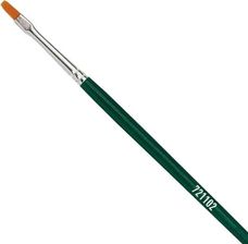 Kreul Pennelli Sintetici Basic Synthetics - Piatto Taglia 0 - Peli Nylon Oro Per Arte E Hobby