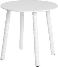 Zdjęcie Homla Resle Stolik Kawowy Biały 40X40X40Cm (233302) - Nowe Warpno