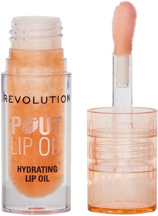 Makeup Revolution Pout Lip Oil Olejek Do Ust Honey Shimmer - zdjęcie 2
