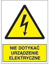 Zdjęcie El-Big Znak Ostrzegawczy Samoprzylepny - Blachownia