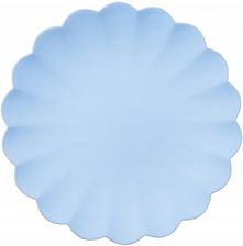 Zdjęcie Partydeco Talerzyki Plastikowe Błękitne 22x22Cm 4szt. - Pajęczno