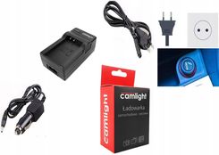 Camlight Ładowarka Sieciowo Samochodowa do Nikon Z6 II 2 Z7 II 2 D500 D600 D610 D750 (NIKEN15D5Z6)