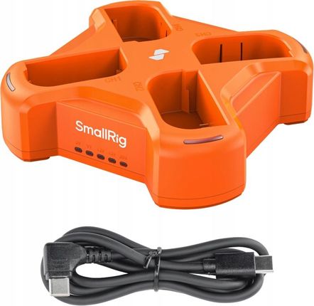 Smallrig 4838 Ładowarka 4-kanałowa do akumulatorów LP-E6NH (6941590018829) - zdjęcie 3