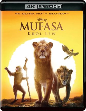 Mufasa - Król Lew (Blu-Ray 4K)+(Blu-Ray)