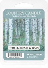 Zdjęcie Country Candle White Birch & Rain Wosk Do Aromaterapii 64G - Orzesze