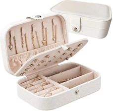 Zdjęcie Ecarla Szkatułka Na Biżuterię Biała - Mikstat