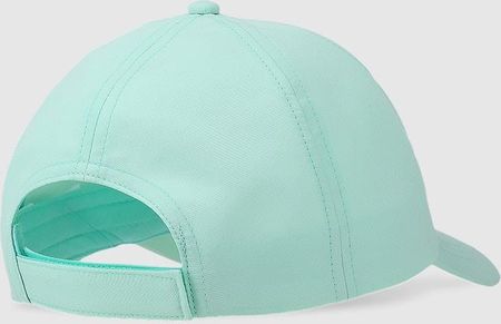 4F Czapka z daszkiem strapback dziecięca turkusowa Rozmiar Uniwersalny - zdjęcie 2