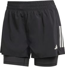 Zdjęcie Szorty Do Biegania Damskie adidas Own The Run 2In1 Czarne Jm7644 - Tykocin