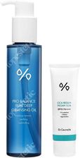 Dr Ceuracle Vegan Sun Spf 50 + Pure Cleansing Oil Zestaw Wegański Krem Przeciwsłoneczny 50 Ml + Olejek Myjący 155 Ml