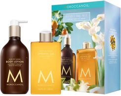 Moroccanoil Soleil De Tanger Nawilżający Zestaw Do Pielęgnacji Ciała Żel Pod Prysznic Balsam Do Ciała