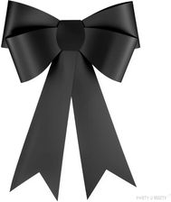 Zdjęcie Partydeco Kokarda Dekoracyjna Diy Czarna 55X71Cm - Swarzędz
