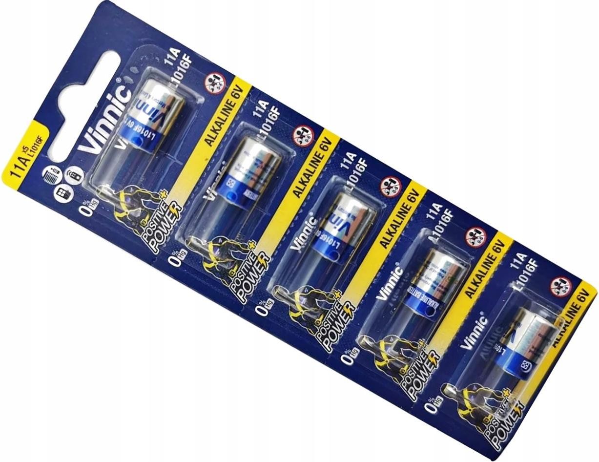 Battery Vinnic Original Special Alkaline Battery L1016F 11A A11 C1 Voltage 6V In - Foto 5