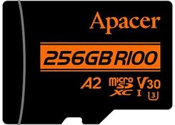 Apacer V30 A2 256Gb Micro Sdxc Ap256Gmcsx10U8-R Uhs-I U3 (AP256GMCSX10U8R)