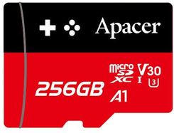 Apacer Gaming Card V30 A1 256Gb Micro Sdxc Ap256Gmcsx10U7-Ragc Uhs-I U3 (AP256GMCSX10U7RAGC)