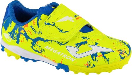 Buty sportowe dziecięce Dziecięce Buty piłkarskie - turfy Joma Megatron Jr. 2409 TF MEJS2409TFV Rozmiar: 28