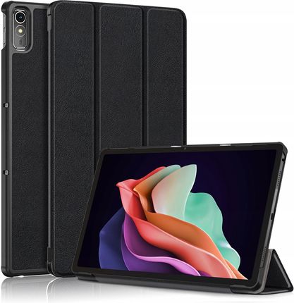 Etui Flip Skórzane Magnetyczne Do Lenovo Pad P11 11 5 Czarne Szkło - zdjęcie 2