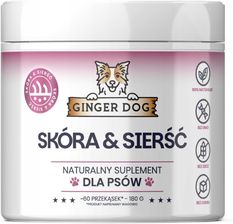 Zdjęcie Ginger Dog Suplement Dla Psa Sierść I Skóra 180g - Orzysz