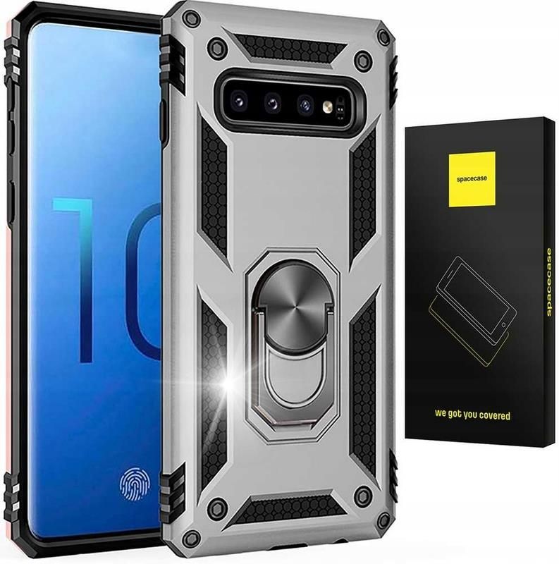 Sc Ring Nx Galaxy S10 Srebrny - Etui na telefon, ceny i opinie - Ceneo.pl