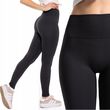 Damskie legginsy prążkowane Moraj RDL1000-020 grafitowy S/M