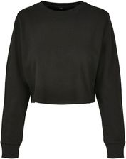 Zdjęcie Build Your Brand Sweter Damski / Z Przyciętym Dekoltem Frotte Czarne - Świebodzin