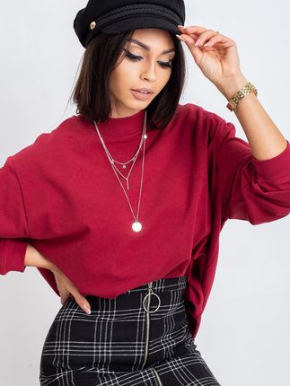 Bordowa bluza Twist
