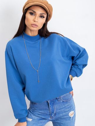 Niebieska bluza Twist - zdjęcie 2