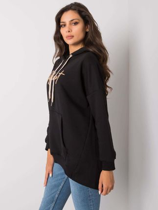 Czarna bluza kangurka Fallon - zdjęcie 3