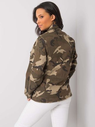 Khaki kurtka moro Rochelle - zdjęcie 4