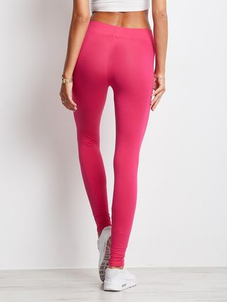 Fuksjowe legginsy Basic