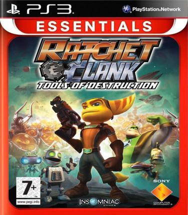 Ratchet & Clank Tools of Destruction Essentials (Gra PS3)