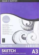 Daler Rowney Simply Sketching Paper Szkicownik Simply A3 95G