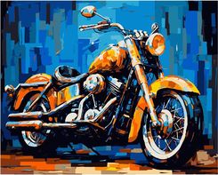 Zdjęcie Malowanie Po Numerach 40X50 Motor - Opalenica