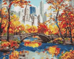 Zdjęcie Diamentowa Mozaika Złoty Park 40X50Cm - Myślenice