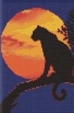 Zdjęcie Diamentowa Mozaika Bez Ramy Gracja Pantery 20X30 - Pajęczno