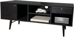 Zago Szafka Rtv Verona Duo Czarna 117cm