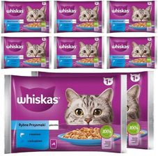 Whiskas Mokra Karma Dla Dorosłych Kotów W Galaretce Z Łososiem I Tuńczykiem 32X85G