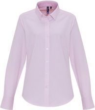 Zdjęcie Damska Koszula W Paski Z Mieszanki Bawełny - Tuchów