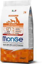 Monge Speciality Line All Breeds Puppy & Junior Monoprotein Karma Sucha Dla Psów Kaczka Ryż I Ziemniaki 2,5Kg