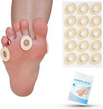 Zdjęcie FOOTLOVE Piankowe plastry na odciski i otarcia owal duży N71 15 sztuk - Miłakowo