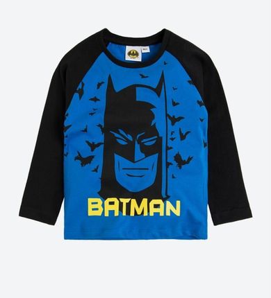 BLUZKA CHŁOPIĘCA Z DŁUGIM RĘKAWEM BATMAN 110 CM COOL CLUB