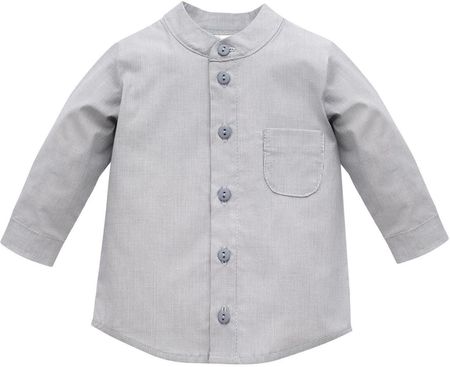 Koszula dla chłopca Pinokio Charlie szara elegancka